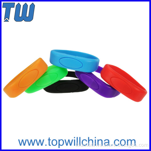 Silicone Wristband Pen Drive Usb Free Prinring